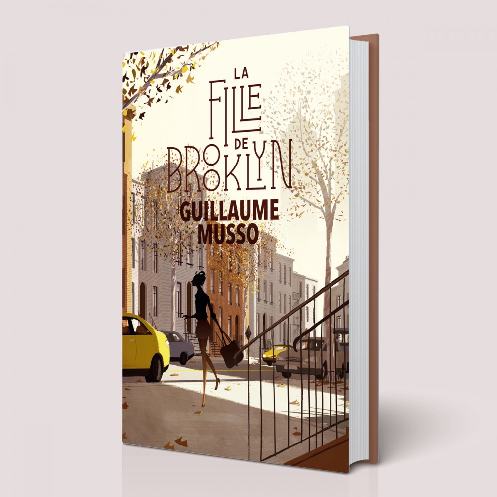 Matthieu Forichon, Couverture de l'édition collector de La Fille de  Brooklyn de Guillaume Musso (XO Editions)