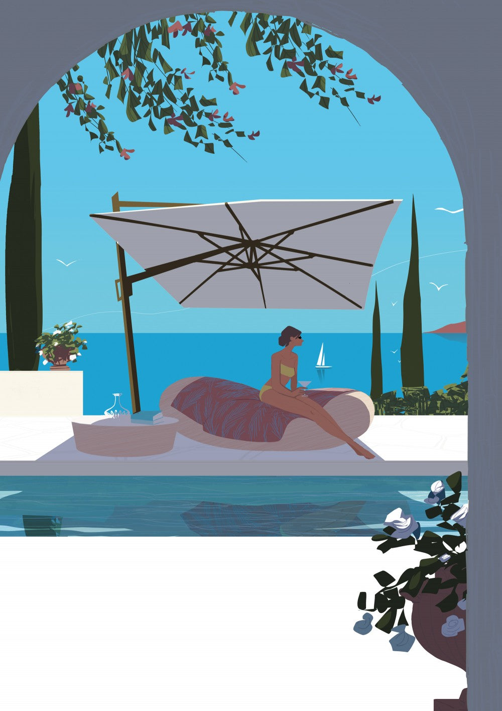 Sous le canotier