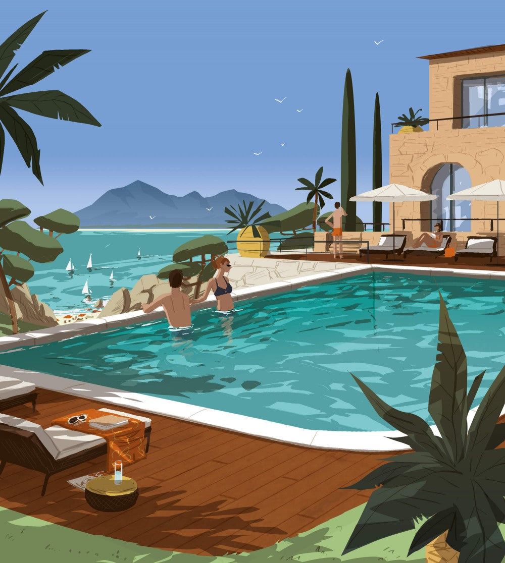 Baleares - Illustration pour Robb Report