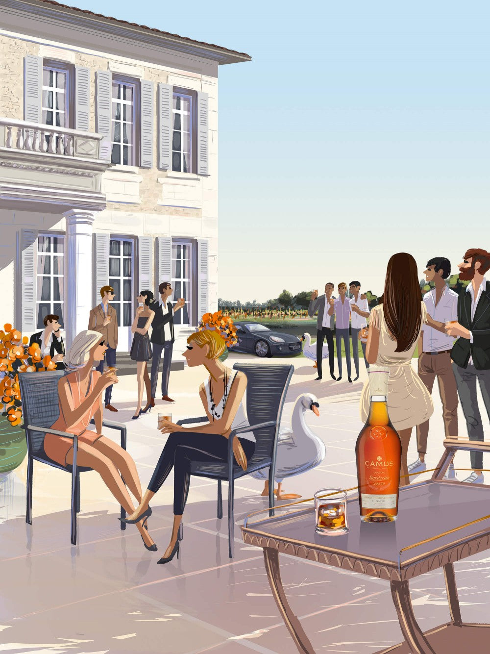 VSOP Borderies pour les cognacs CAMUS