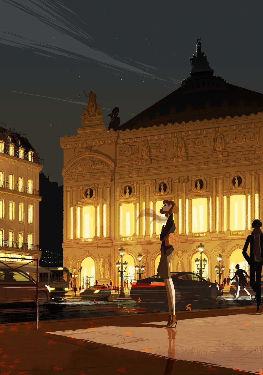 Rendez-vous à l'Opéra Garnier.