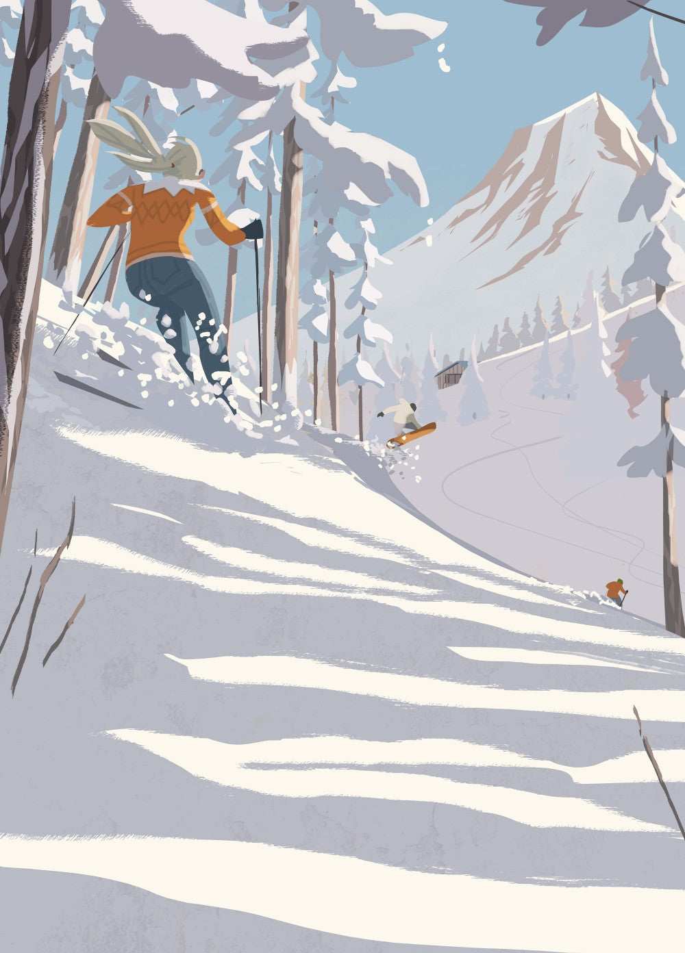 Chasing powder