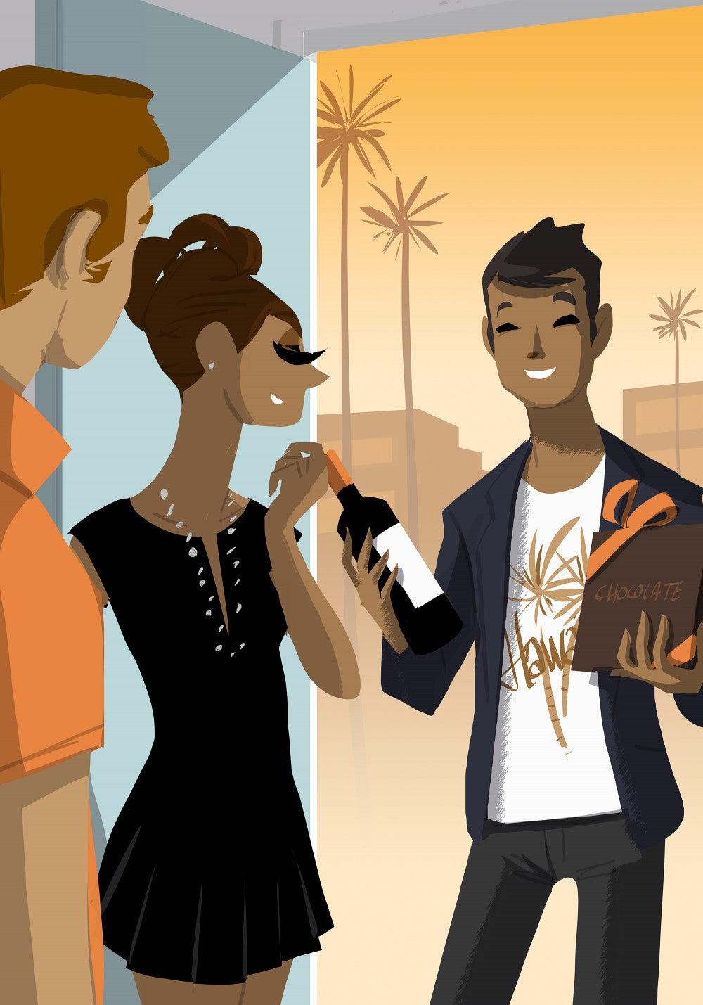 Illustration pour Diablo Magazine