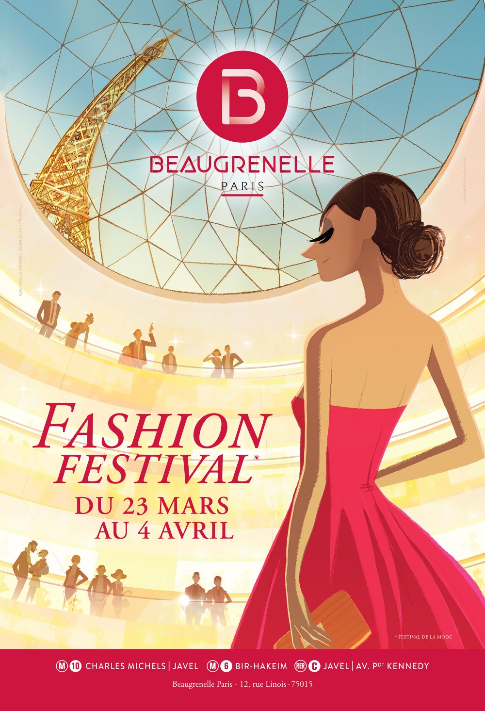 Campagne corporate Beaugrenelle Paris