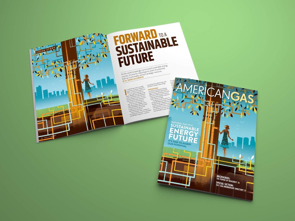 Couverture du magazine American Gas