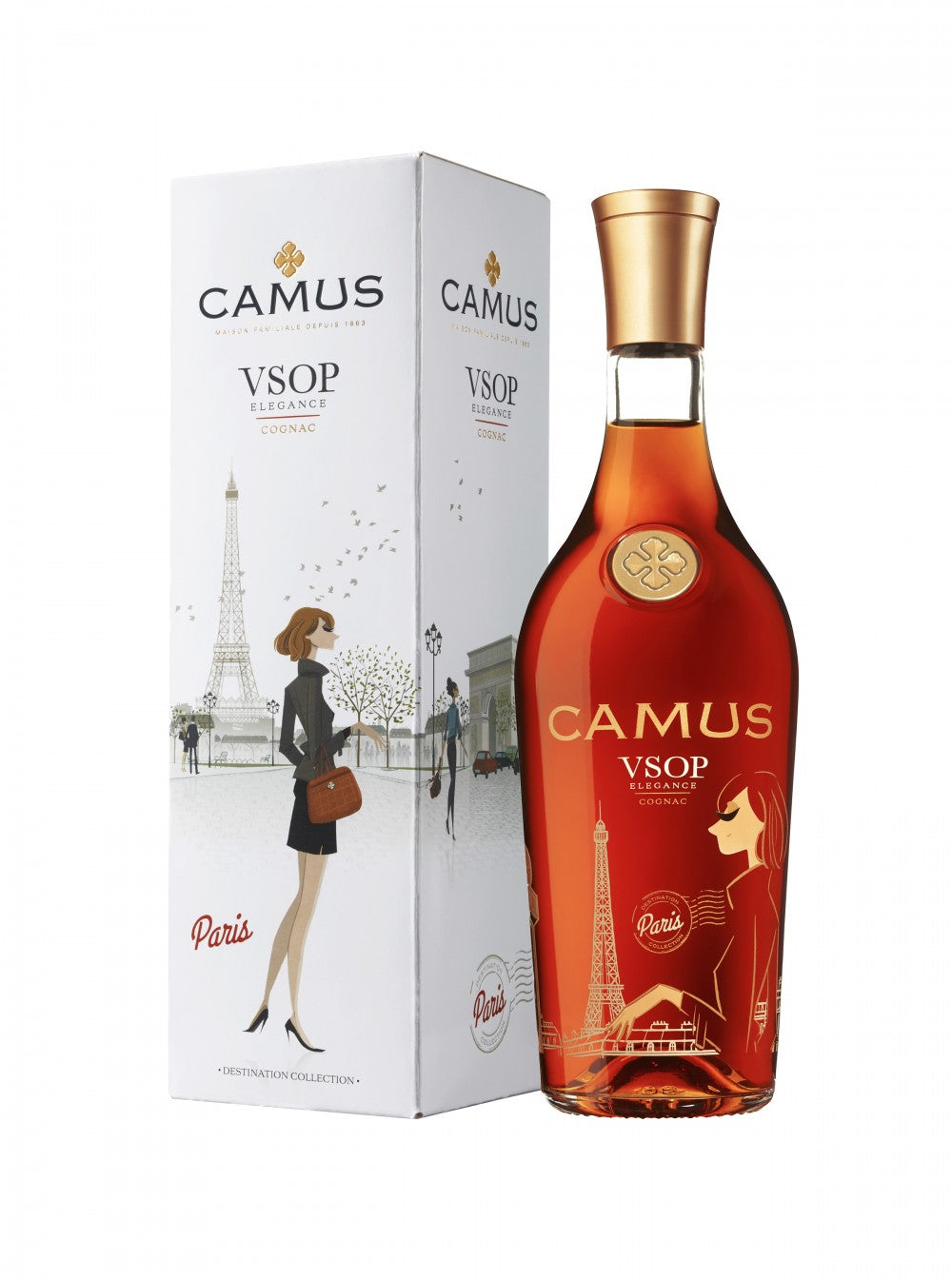 Campagne lancement de marque Camus Destinations