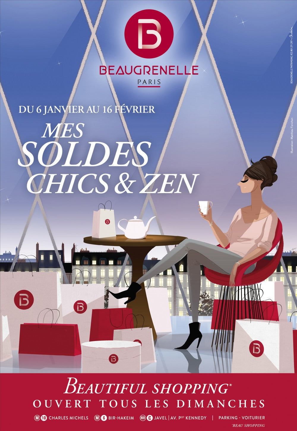 Campagne corporate Beaugrenelle Paris
