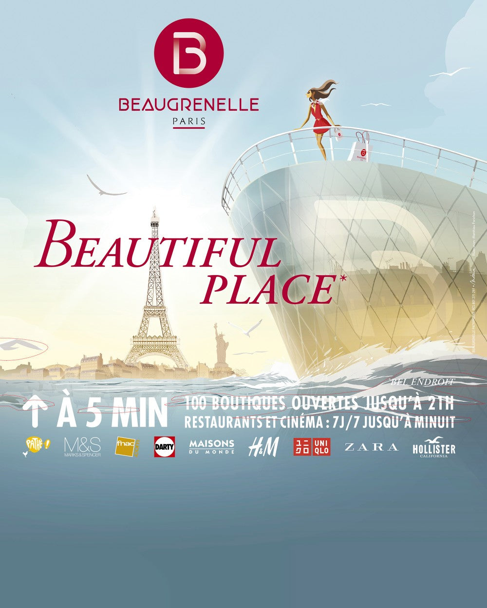Campagne corporate Beaugrenelle Paris
