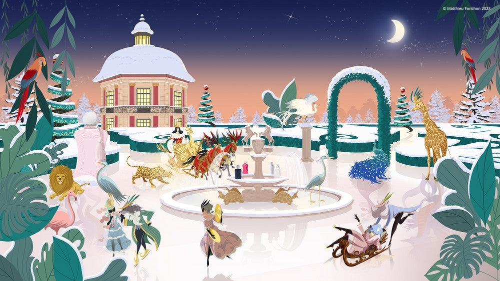 Campagne de Noël Parfums de Marly 2023