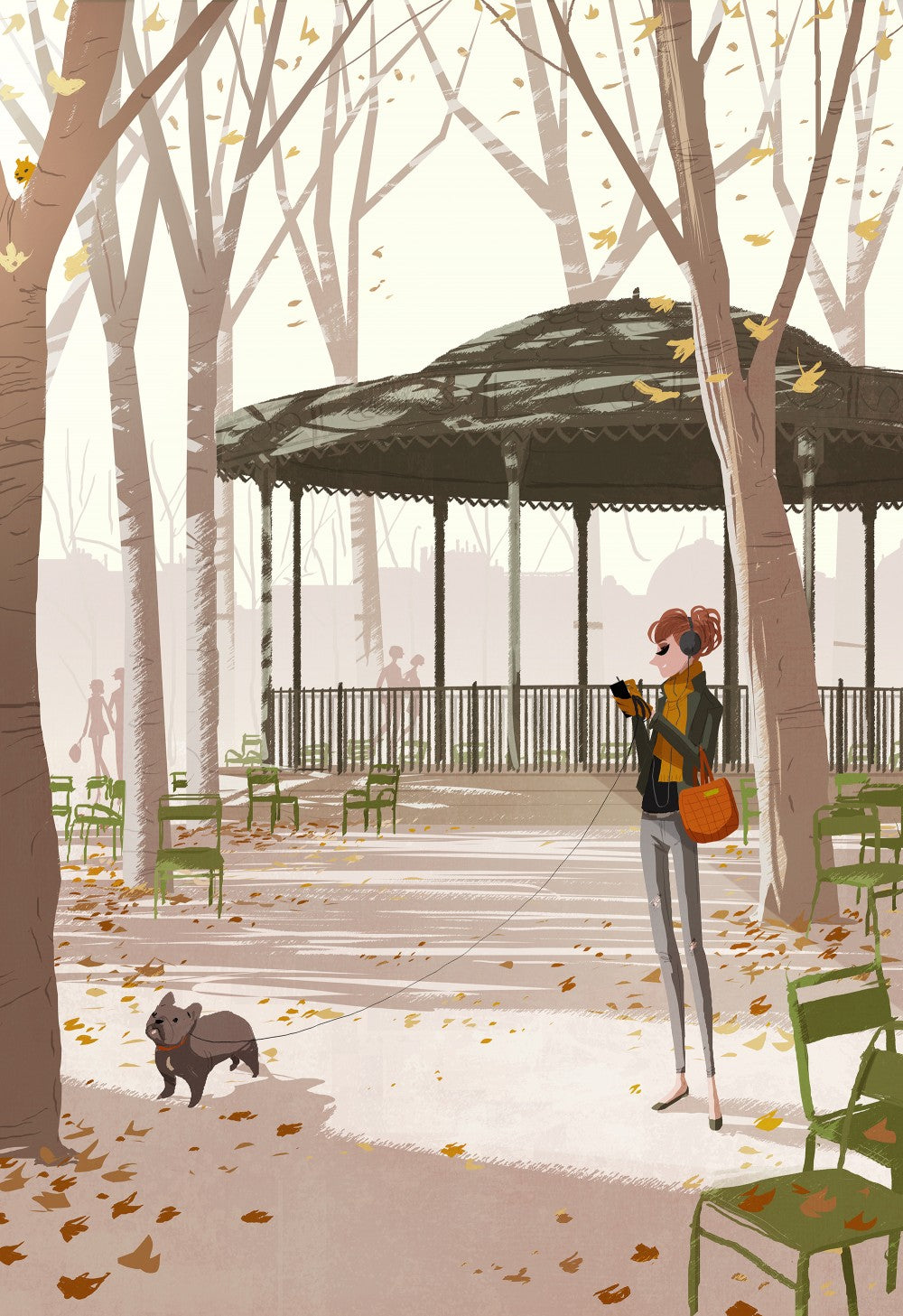 Illustrations du livre "Comment devenir une It-Girl" aux éditions Fleurus.