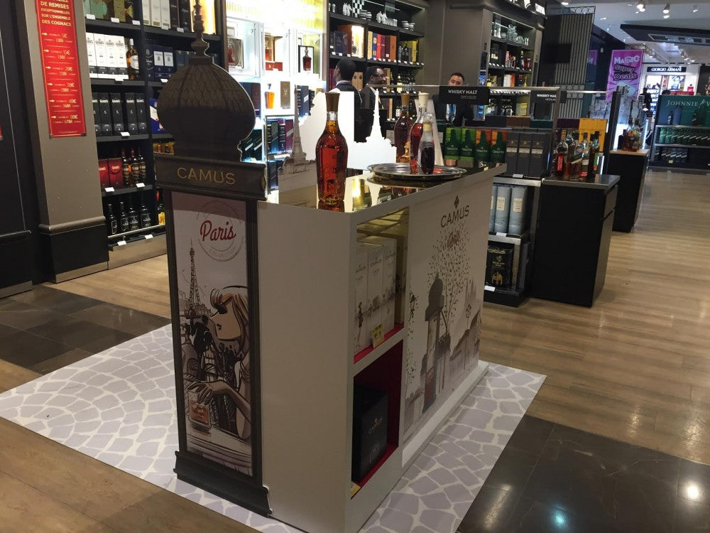 Campagne lancement de marque Camus Destinations