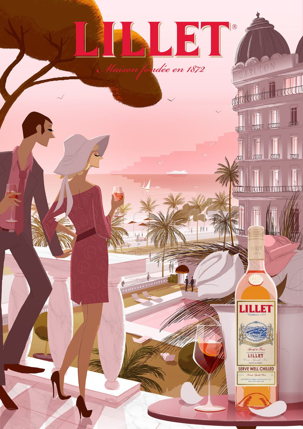 French Riviera pour Lillet