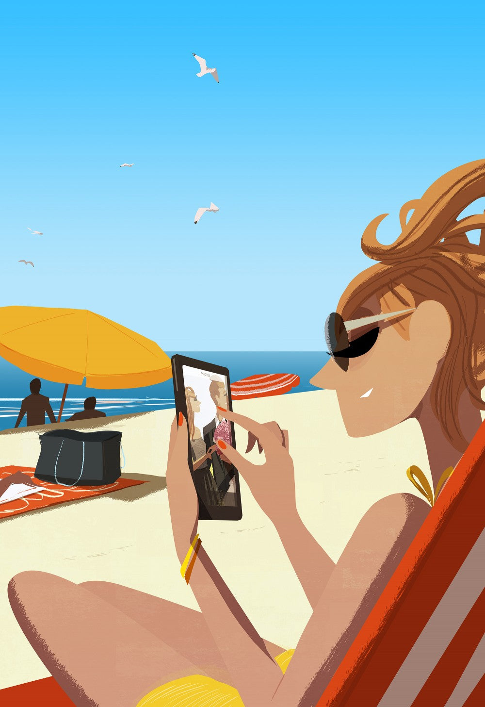 Illustrations du livre "Comment devenir une It-Girl" aux éditions Fleurus.