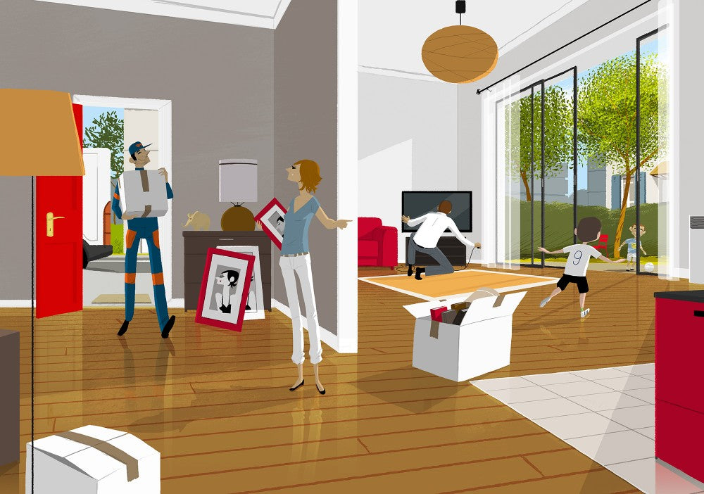 Campagne corporate & iconothèque Nexity.