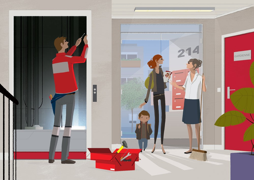Campagne corporate & iconothèque Nexity.