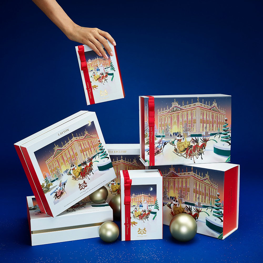 Campagne de Noël Parfums de Marly 2023
